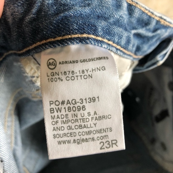 AG The Phoebe High Rise Slim Straight Leg Jeans - Picture 10 of 10